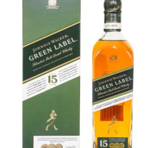 Johnnie Walker Aged 15 Years Green Label Blended Malt Scotch Whisky (700ml)