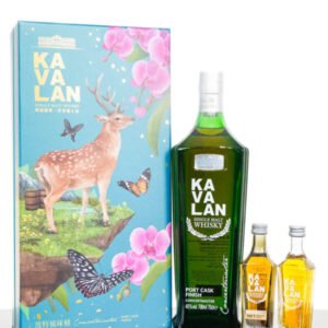 Kavalan Native Species Concertmaster Port Cask Finish Gift Set Single Malt Whisky (700ml)
