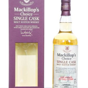 Laphroaig 1991 Aged 26 Years Islay Single Malt Scotch Whisky – Mackillop’s Choice (700ml)