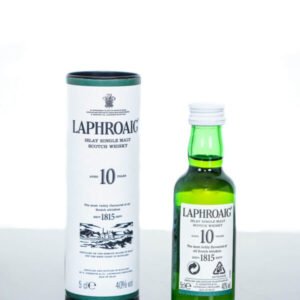 Laphroaig Aged 10 Years Islay Single Malt Whisky (50ml)