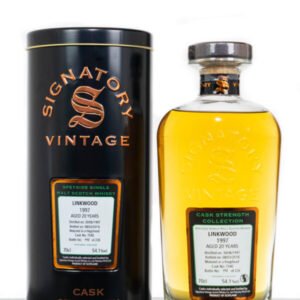 Linkwood 1997 Aged 25 Years (cask 7540) Single Malt Scotch Whisky – Signatory Vintage (700ml)