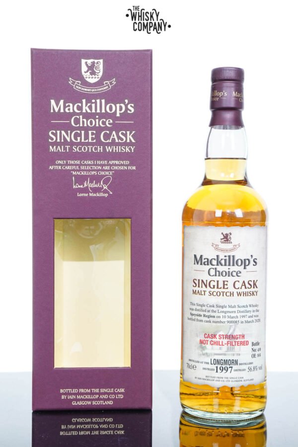 Longmorn 1997 Aged 22 Years Single Malt Scotch Whisky – Mackillop’s Choice (700ml)