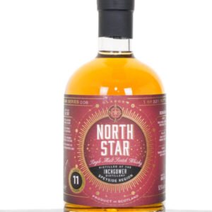 Inchgower 2007 Aged 11 Years Speyside Single Malt Scotch Whisky – North Star (700ml)