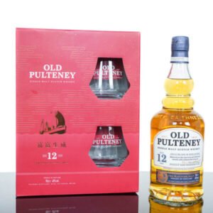 Old Pulteney Aged 12 Years CNY Gift Pack Single Malt Scotch Whisky (700ml)