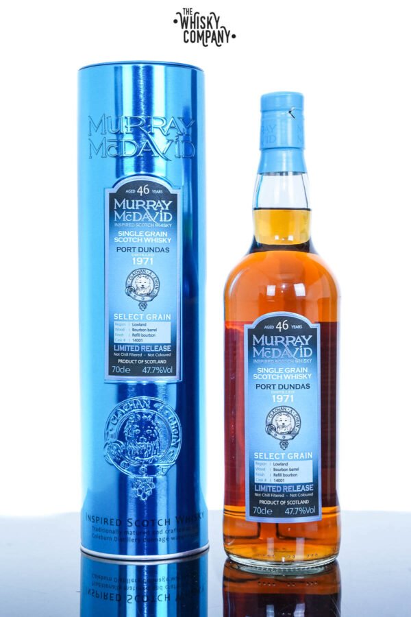 Port Dundas 1971 Aged 46 Years Single Grain Scotch Whisky – Murray McDavid (700ml)