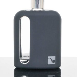 Ragproper Black Silicone Glass Whisky Flask (240ml)