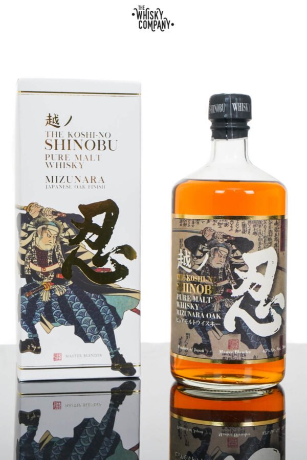 The Koshi-No Shinobu Pure Malt Japanese Whisky – Mizunara Oak (700ml)