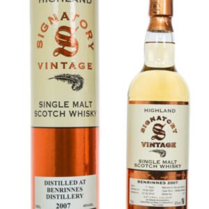 Benrinnes 2007 Aged 17 Years Speyside Single Malt Scotch Whisky – Signatory Vintage (700ml)