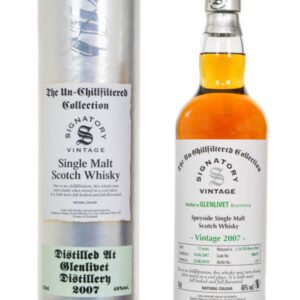 Glenlivet 2007 UCF Aged 17 Years Speyside Single Malt Scotch Whisky – Signatory Vintage (700ml)