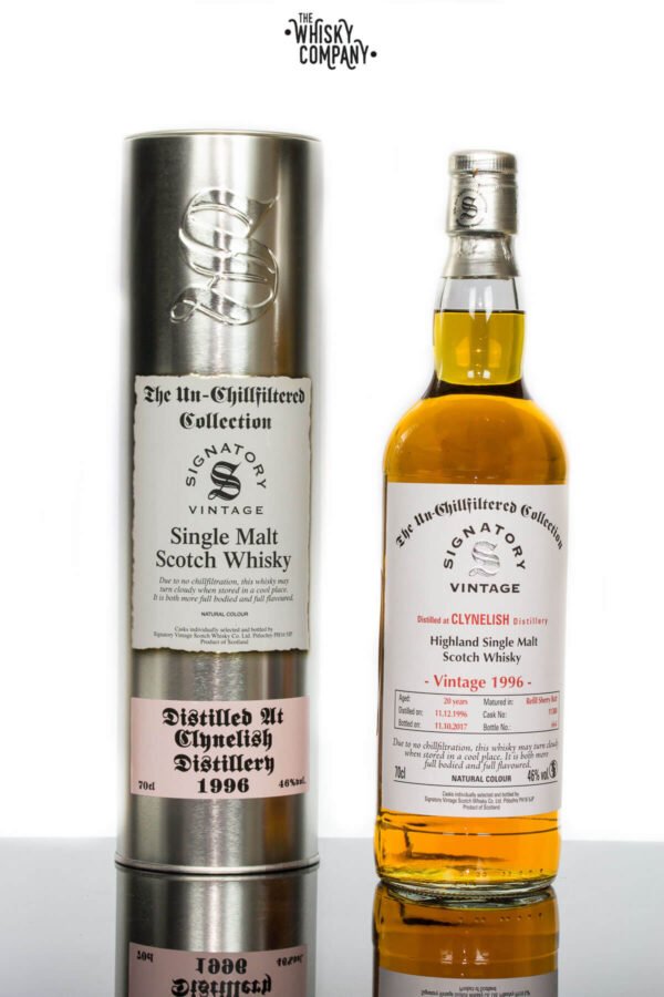 Clynelish 1996 Aged 20 Years Single Malt Scotch Whisky – Signatory Vintage (700ml)