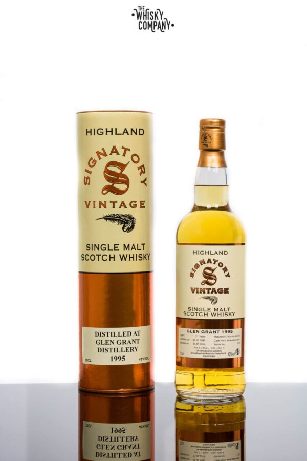 Glen Grant 1995 Aged 21 Years Single Malt Scotch Whisky – Signatory Vintage (700ml)