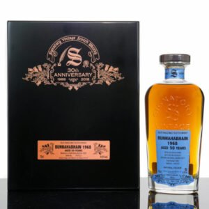 Bunnahabhain 1968 Aged 50 Years Single Malt Scotch Whisky – Signatory Vintage 30th Anniversary (700ml)