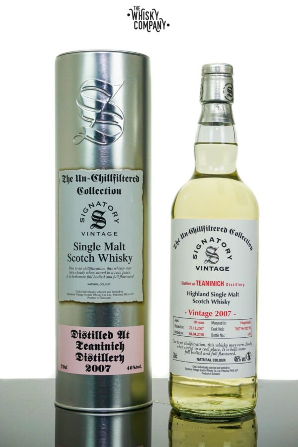 Teaninich 2007 Aged 10 Years Single Malt Scotch Whisky – Signatory Vintage (700ml)