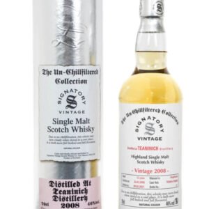 Teaninich 2008 UCF Aged 12 Years Single Malt Scotch Whisky – Signatory Vintage (700ml)