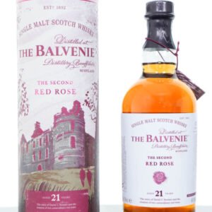 Balvenie The Second Red Rose Aged 21 Years Single Malt Scotch Whisky (700ml)