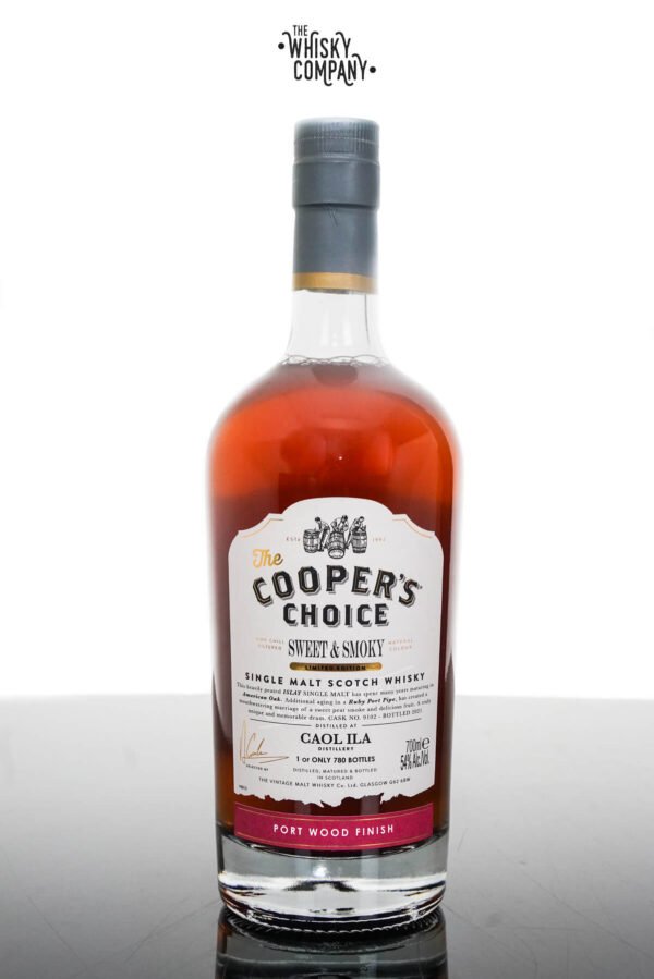 Caol Ila Sweet & Smoky Islay Single Malt Scotch Whisky – Cooper’s Choice #9102 (700ml)