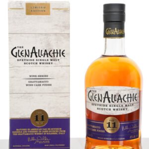 GlenAllachie Aged 11 Years Grattamacco Wine Cask Finish Single Malt Scotch Whisky (700ml)