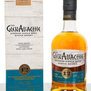 GlenAllachie Aged 12 Years Sauternes Wine Cask Finish Single Malt Scotch Whisky (700ml)
