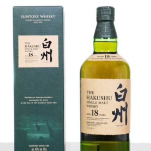 Hakushu Aged 18 Years Japanese Single Malt Whisky (700ml)