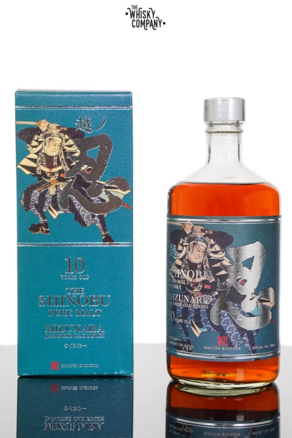 The Shinobu 10 Years Old Pure Malt Japanese Whisky – Mizunara Oak Finish (700ml)