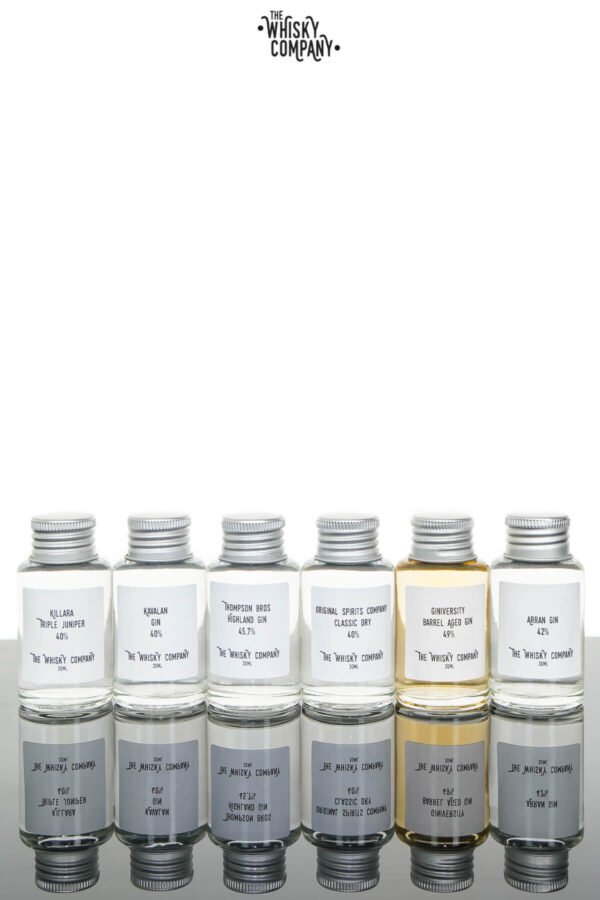 Local & International Gin – Gin Pack One – The Whisky Company Whisky Bar (180ml)