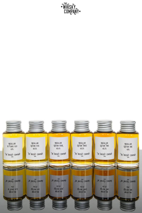 Macallan Editions – Dram Pack – The Whisky Company Whisky Bar (180ml)