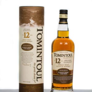 Tomintoul Aged 12 Years Oloroso Sherry Cask Finish Speyside Single Malt Scotch Whisky (700ml)