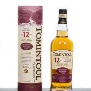 Tomintoul Aged 12 Years Portwood Finish Speyside Single Malt Scotch Whisky (700ml)