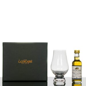 Glencairn Crystal Glass And Whisky Miniature In Presentation Box