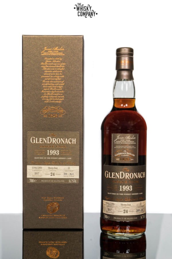 GlenDronach 24 Years Old 1993 Single Cask No. 55 (700ml)