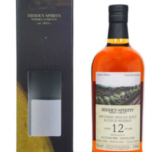 Aultmore 2006 Aged 12 Years Single Malt Scotch Whisky – Hidden Spirits (700ml)
