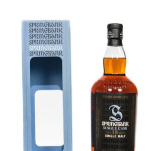 Springbank 15 Years Old Single Cask Campbeltown Single Malt Scotch Whisky (700ml)