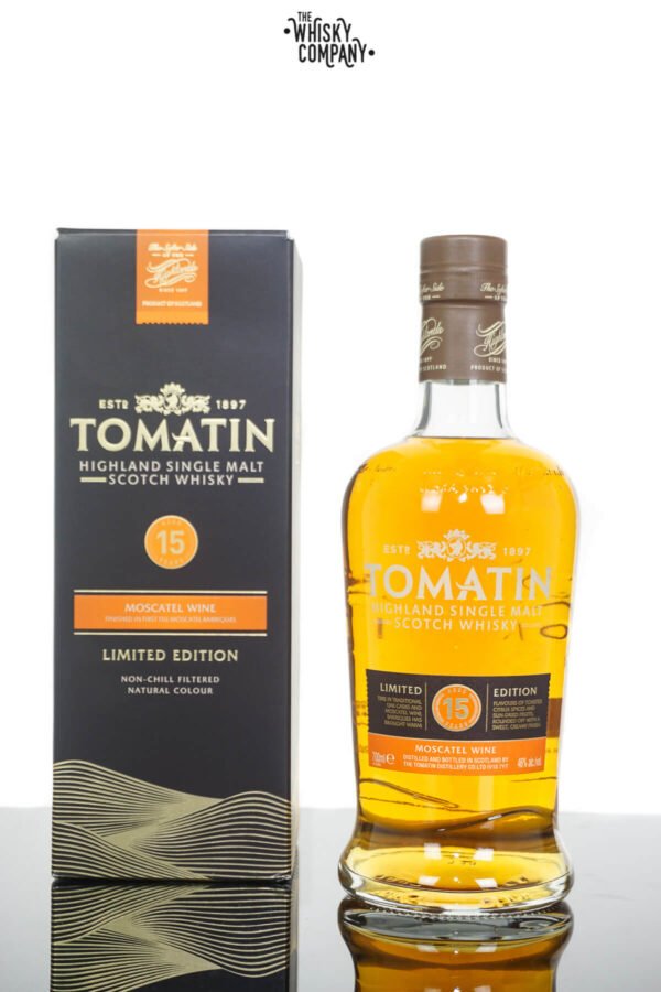 Tomatin Aged 15 Years Moscatel Finish Highland Single Malt (700ml)