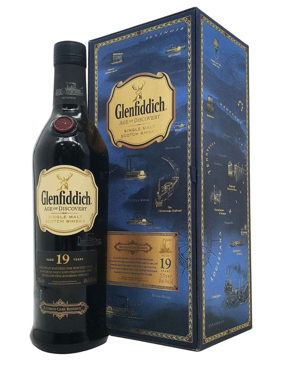 Glenfiddich 19 year old, Age of Discovery Series, Bourbon Cask Reserve