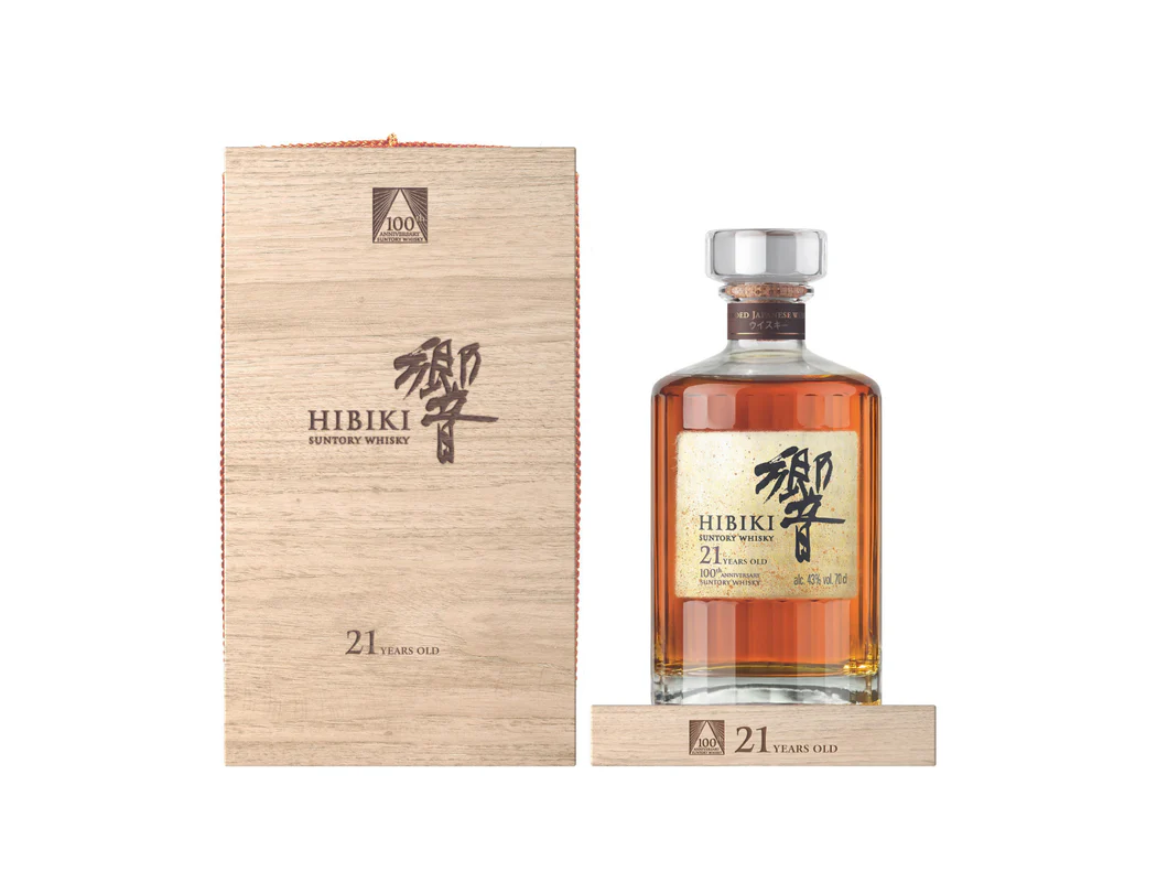 Suntory Hibiki Whisky Japanese 21yr 100th Anniversary 750ml