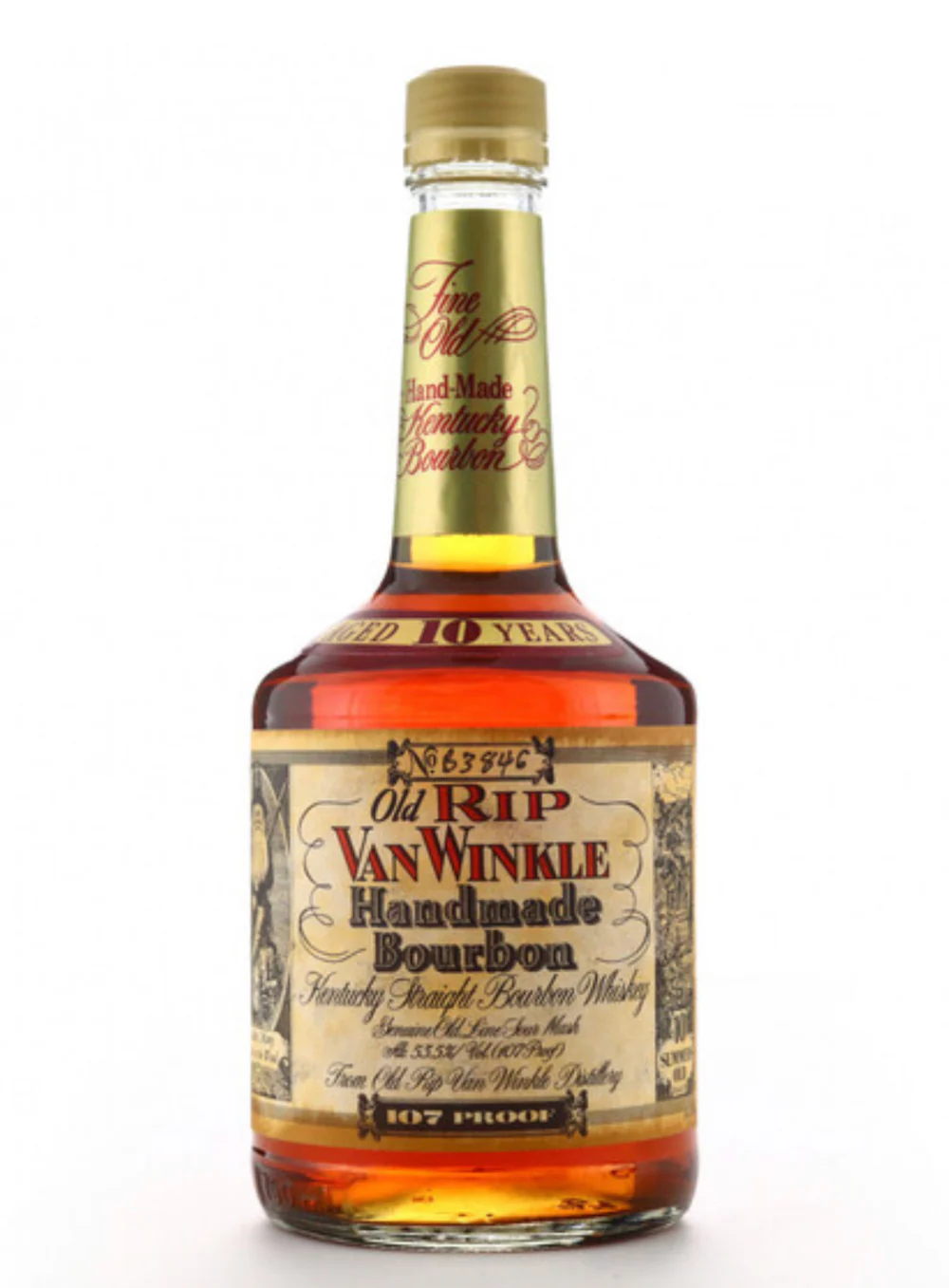 Old Rip Van Winkle 10 Year Old 107 Proof Kentucky Straight Bourbon Whiskey 750ml