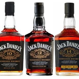 Jack Daniel's 10, 12, & 14 Year Tennessee Whiskey Bundle (700ml)
