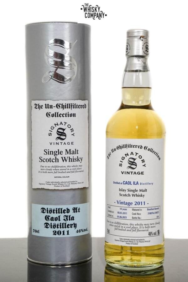 Caol Ila 2011 UCF Aged 10 Years Single Malt Scotch Whisky – Signatory Vintage (700ml)