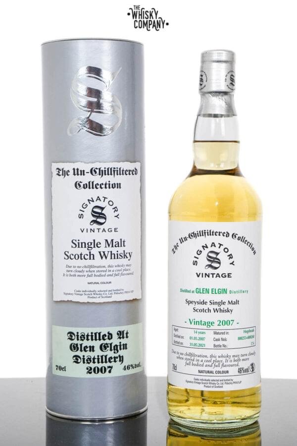 Glen Elgin 2007 UCF Aged 14 Years Single Malt Scotch Whisky – Signatory Vintage (700ml)