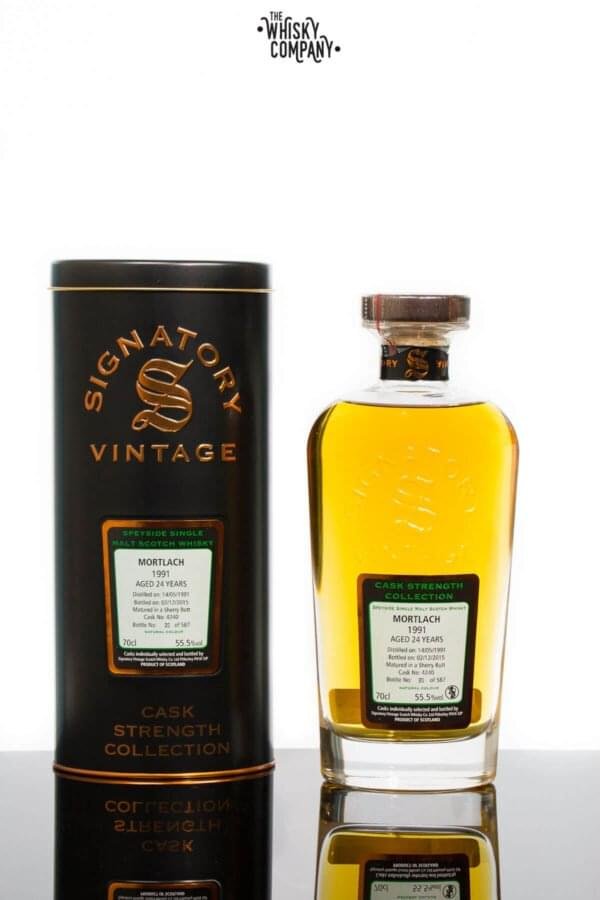 Mortlach 1991 Aged 25 Years Single Malt Scotch Whisky – Signatory Vintage (700ml)