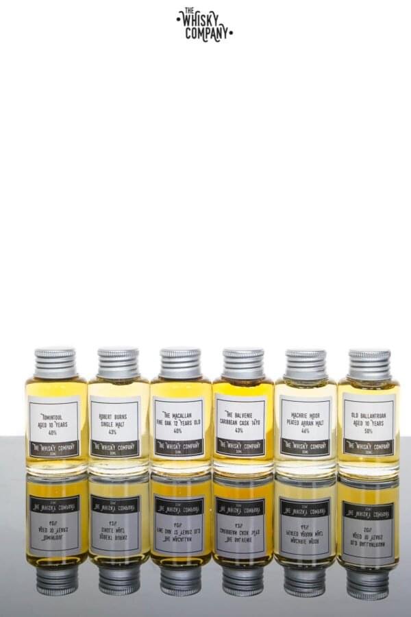 Scottish Whisky – Dram Pack One – The Whisky Company Whisky Bar (180ml)