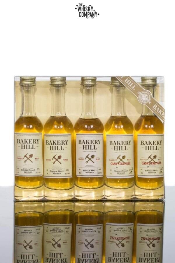 Bakery Hill Australian Single Malt Whisky Miniature Sample Range (5 x 50ml)